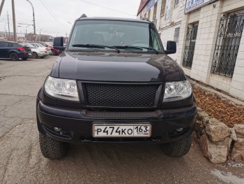 5 299 р. Решетка радиатора Ralex Зима-Лето Уаз Патриот 3163 5 дв. дорестайлинг (2005-2013) (Окрашенная)  с доставкой в г. Пермь. Увеличить фотографию 9