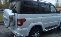 5 399 р. Непродувной спойлер-козырёк Ralex-Tuning V2 (со стоп сигналом)  Уаз Патриот ( 3163 5 дв.,  3163 5-дв.) (2005-2025) дорестайлинг, 1-ый рестайлинг, 2-ой рестайлинг (Неокрашенный)  с доставкой в г. Пермь. Увеличить фотографию 4