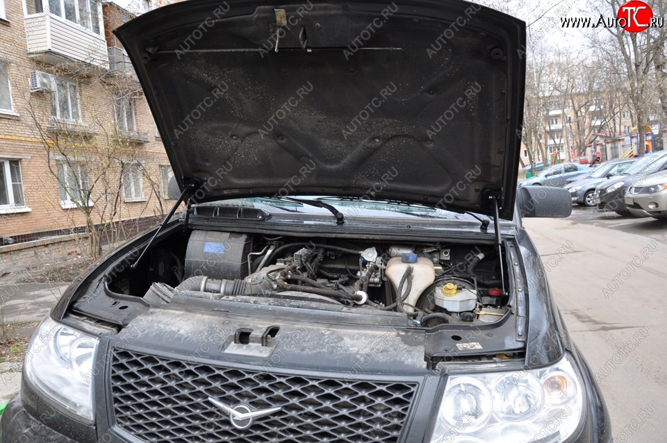 2 199 р. Газовый упор капота Berkut Уаз Патриот 3163 5 дв. дорестайлинг (2005-2013)  с доставкой в г. Пермь