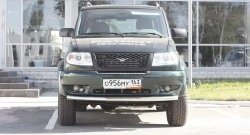 5 249 р. Одинарная защита переднего бампера диаметром 63 мм Petroil Tuning  Уаз Патриот  3163 5 дв. (2005-2013) дорестайлинг  с доставкой в г. Пермь. Увеличить фотографию 3