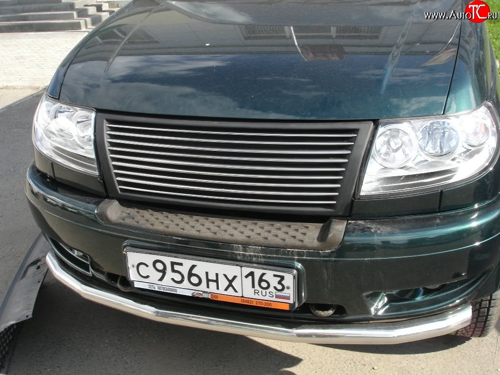 8 399 р. Одинарная защита переднего бампера диаметром 76 мм Ralex Tuning Уаз Патриот 3163 5 дв. дорестайлинг (2005-2013)  с доставкой в г. Пермь