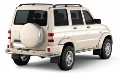 13 999 р. Широкая защита порогов Petroil Tuning  Уаз Патриот  3163 5 дв. (2005-2013) дорестайлинг  с доставкой в г. Пермь. Увеличить фотографию 2