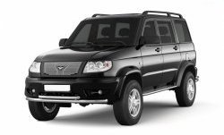 Широкая защита порогов Petroil Tuning Уаз Патриот  3163 5 дв. (2005-2013) дорестайлинг