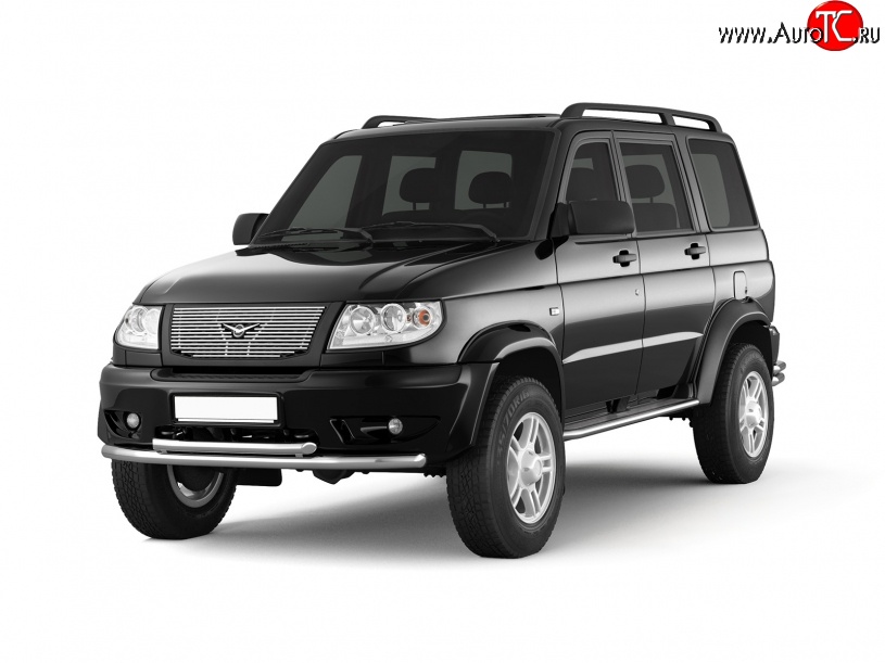 13 999 р. Широкая защита порогов Petroil Tuning  Уаз Патриот  3163 5 дв. (2005-2013) дорестайлинг  с доставкой в г. Пермь