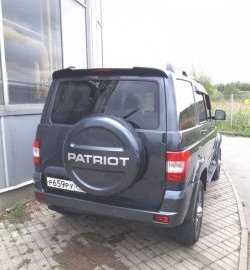 5 399 р. Непродувной спойлер-козырёк Ralex-Tuning V2 (со стоп сигналом)  Уаз Патриот ( 3163 5 дв.,  3163 5-дв.) (2005-2025) дорестайлинг, 1-ый рестайлинг, 2-ой рестайлинг (Неокрашенный)  с доставкой в г. Пермь. Увеличить фотографию 24