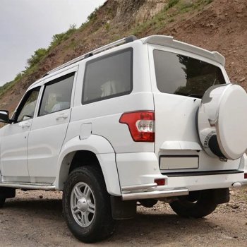 4 899 р. Непродувной Спойлер-козырёк RalexTuning V1  Уаз Патриот ( 3163 5 дв.,  3163 5-дв.) (2005-2025) дорестайлинг, 1-ый рестайлинг, 2-ой рестайлинг (Неокрашенный)  с доставкой в г. Пермь. Увеличить фотографию 15