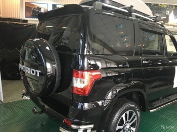 4 899 р. Непродувной Спойлер-козырёк RalexTuning V1  Уаз Патриот ( 3163 5 дв.,  3163 5-дв.) (2005-2025) дорестайлинг, 1-ый рестайлинг, 2-ой рестайлинг (Неокрашенный)  с доставкой в г. Пермь. Увеличить фотографию 20