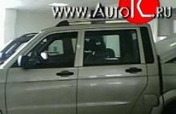 8 999 р. Рейлинги на автомобиль Ralex Tuning  Уаз Патриот  23632 (2008-2025) дорестайлинг пикап, 1 рестайлинг пикап, 2-ой рестайлинг пикап  с доставкой в г. Пермь. Увеличить фотографию 6