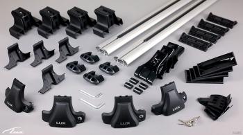 8 789 р. Универсальный багажник в сборе D-LUX 1   (с поперечинами аэро-классик LUX (длина 120 см))  с доставкой в г. Пермь. Увеличить фотографию 3