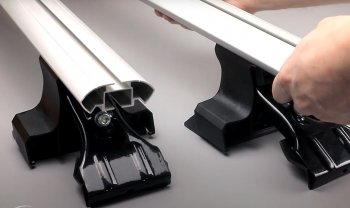 8 789 р. Универсальный багажник в сборе D-LUX 1   (с поперечинами аэро-классик LUX (длина 130 см))  с доставкой в г. Пермь. Увеличить фотографию 3