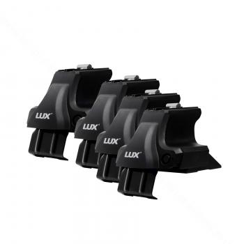 8 789 р. Универсальный багажник в сборе D-LUX 1   (с поперечинами аэро-классик LUX (длина 140 см))  с доставкой в г. Пермь. Увеличить фотографию 5