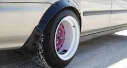 4 739 р. Универсальные фендера на колёсные арки RA (вынос 50 мм, комплект) Hyundai Accent 3 MC хэтчбек (2005-2011) (Поверхность глянец (под окраску))  с доставкой в г. Пермь. Увеличить фотографию 2