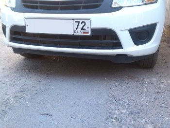 579 р. Универсальная губа (юбка) переднего бампера Cruze Style Honda Airwave 1 GJ дорестайлинг (2003-2008)  с доставкой в г. Пермь. Увеличить фотографию 17