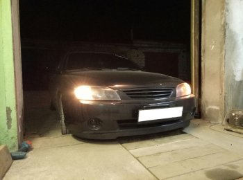 579 р. Универсальная губа (юбка) переднего бампера Cruze Style Honda Airwave 1 GJ дорестайлинг (2003-2008)  с доставкой в г. Пермь. Увеличить фотографию 11