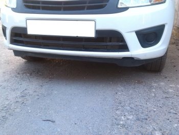 579 р. Универсальная губа (юбка) переднего бампера Cruze Style Honda Airwave 1 GJ дорестайлинг (2003-2008)  с доставкой в г. Пермь. Увеличить фотографию 12