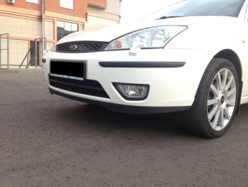579 р. Универсальная губа (юбка) переднего бампера Cruze Style Honda Airwave 1 GJ дорестайлинг (2003-2008)  с доставкой в г. Пермь. Увеличить фотографию 16