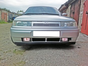 579 р. Универсальная губа (юбка) переднего бампера Cruze Style Honda Airwave 1 GJ дорестайлинг (2003-2008)  с доставкой в г. Пермь. Увеличить фотографию 6