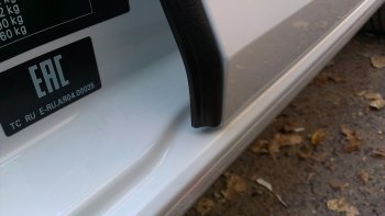 559 р. Уплотнитель дверной вертикальный универсальный РКИ-19 (длина 1-ого упл., 114 см.) Honda Integra DC1,DC2 купе дорестайлинг (1993-1995)  с доставкой в г. Пермь. Увеличить фотографию 6