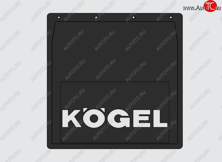 1 439 р. Комплект брызговиков для прицепов KOGEL Seintex Renault Premium (1996-2025)  с доставкой в г. Пермь