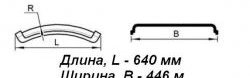 1 139 р. Крыло-щиток прямое Master-Plast Hyundai HD78 (2006-2025)  с доставкой в г. Пермь. Увеличить фотографию 2