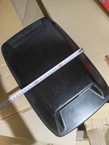 439 р. Воздухозаборник Хаммер (40х25х4 см) Лада XRAY (2016-2022) (Неокрашенный)  с доставкой в г. Пермь. Увеличить фотографию 3
