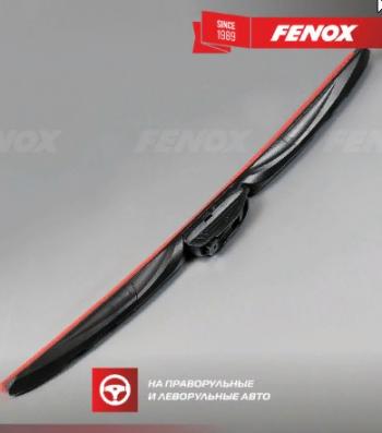 689 р. Щетка стеклоочистителя передняя (гибридная) FENOX Hybrid Vision Mercedes-Benz GLK class X204 дорестайлинг (2008-2012)  с доставкой в г. Пермь. Увеличить фотографию 8