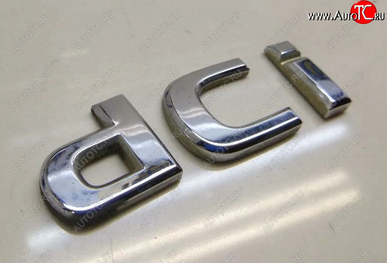 1 079 р. Эмблема крышки багажника dCi Honda StepWagon RK минивэн рестайлинг (2012-2015) (Хром)  с доставкой в г. Пермь