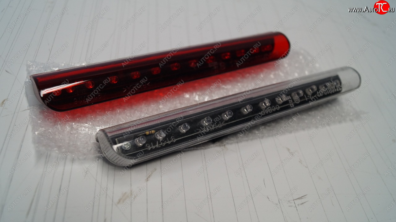 429 р. Универсальный LED стоп сигнал 21103716810 (22х2х4 см) Honda Mobilio 2 DD4,DD5 1-ый рестайлинг (2017-2019) (Красный)  с доставкой в г. Пермь