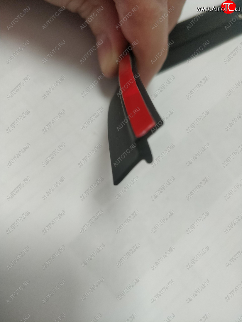 287 р. Универсальный уплотнитель FlexLine (на самоклеящейся основе, лепесток 9 mm, 1 погонный метр) ГАЗ Баргузин 2217 автобус 2-ой рестайлинг (2010-2025)  с доставкой в г. Пермь
