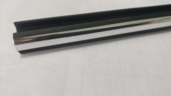 109 р. Универсальный уплотнитель FlexLine (8 mm U-LIP 2 лепестка, хромированная полоса, 1 погонный метр) Лада 2101 (1970-1988)  с доставкой в г. Пермь. Увеличить фотографию 3