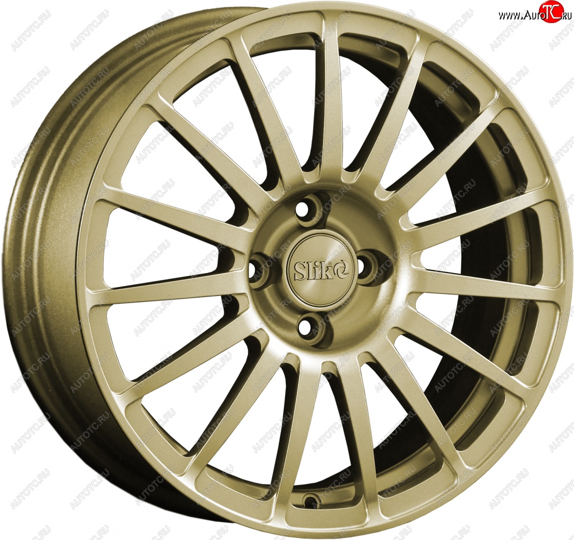 18 999 р. Кованый диск Slik classik R16x6.5 Золотой (G) 6.5x16 Hyundai Grandeur TG дорестайлинг (2005-2009) 5x114.3xDIA67.1xET40.0 (Цвет: G)
