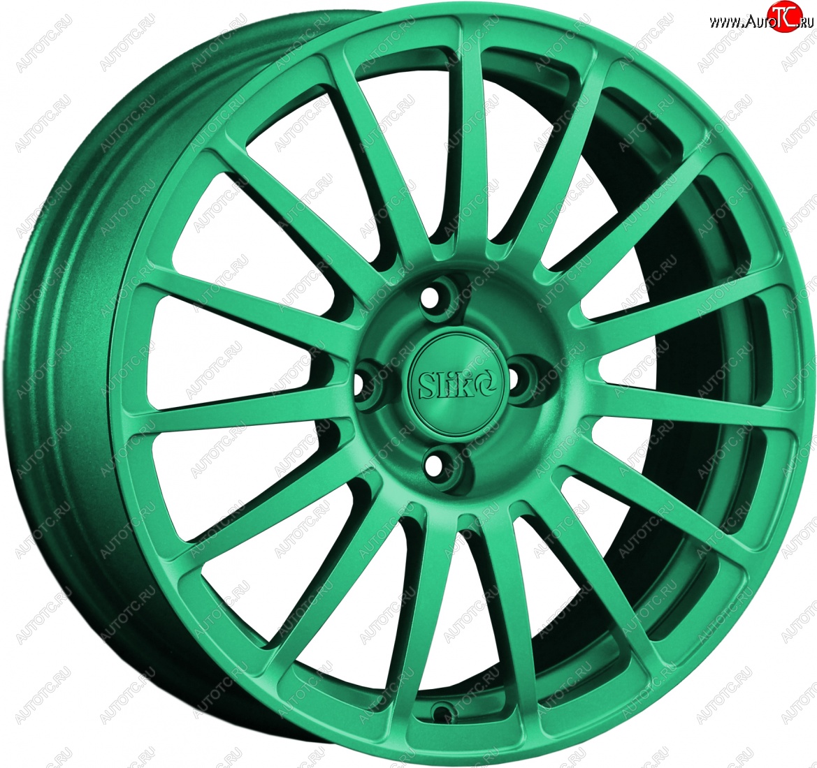 18 999 р. Кованый диск Slik classik R16x6.5 Candy Green изумрудно-зеленый 6.5x16   (Цвет: Candy Green изумрудно-зеленый 6.5x16)  с доставкой в г. Пермь