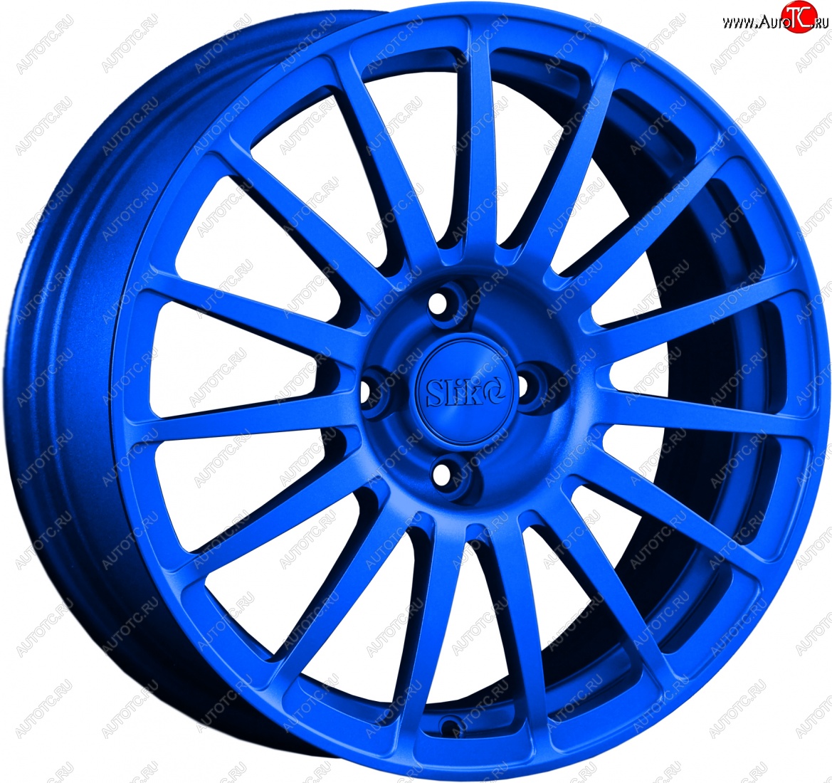 18 999 р. Кованый диск Slik classik R16x6.5 Candy BLUE синий 6.5x16   (Цвет: Candy BLUE синий 6.5x16)  с доставкой в г. Пермь