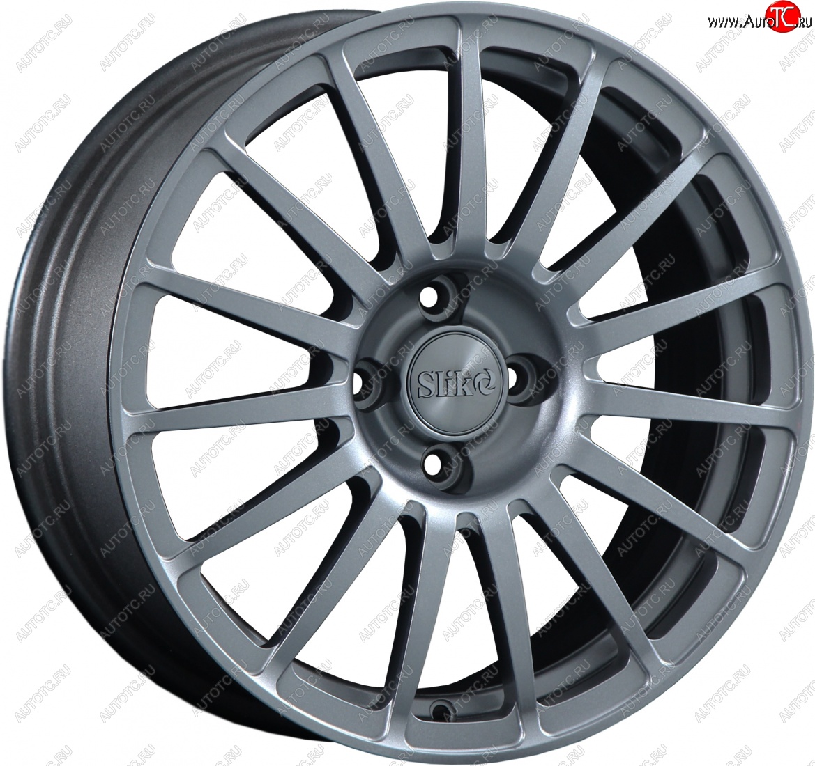 18 999 р. Кованый диск Slik classik R16x6.5 Серебристый тёмный (S25) 6.5x16   (Цвет: S25)  с доставкой в г. Пермь