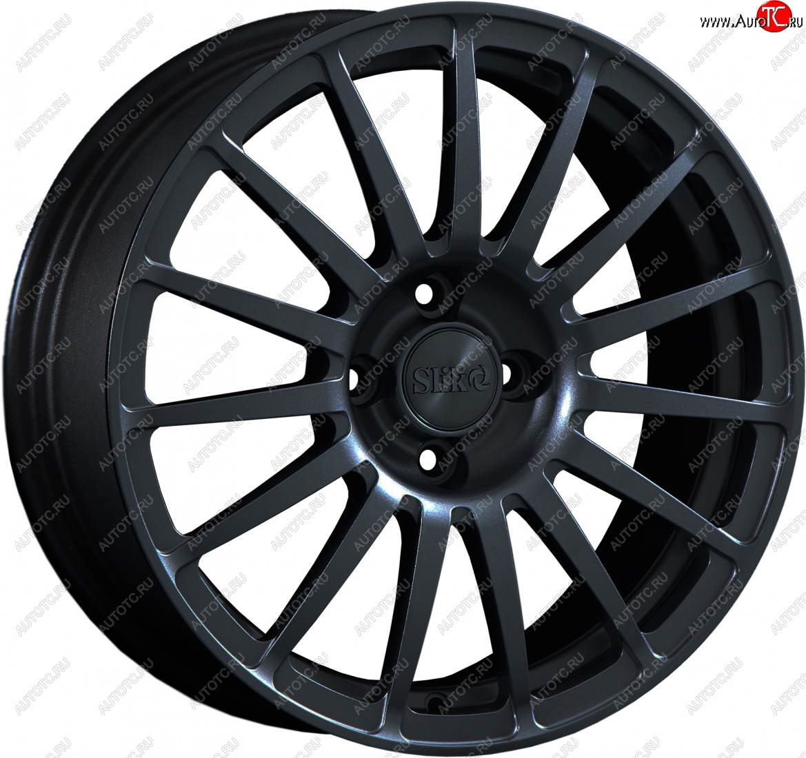 18 999 р. Кованый диск Slik classik R16x6.5 Черный матовый (MB) 6.5x16   (Цвет: MB)  с доставкой в г. Пермь