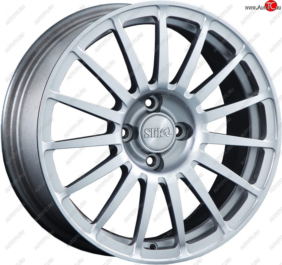 18 999 р. Кованый диск Slik classik R16x6.5 Яркое-блестящее серебро (HPB) 6.5x16   (Цвет: HPB)  с доставкой в г. Пермь