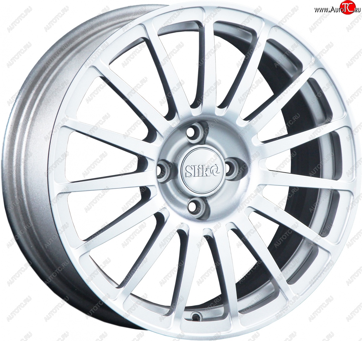 18 999 р. Кованый диск Slik classik R16x6.5 Белый (W) 6.5x16   (Цвет: W)  с доставкой в г. Пермь