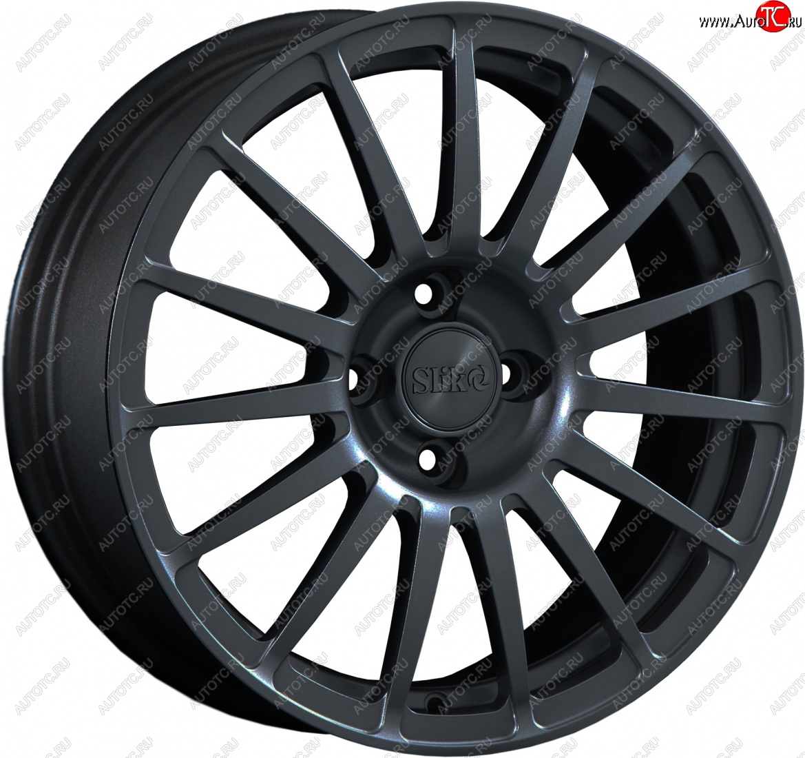 18 999 р. Кованый диск Slik classik R16x6.5 Графит матовый (GRF2) 6.5x16   (Цвет: GRF2)  с доставкой в г. Пермь