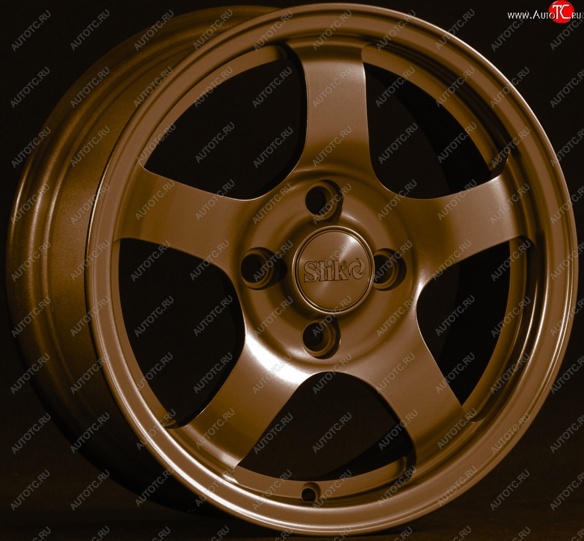 12 799 р. Кованый диск Slik Classik 6x14 (Бронза BRZ)   (Цвет: Бронза BRZ)  с доставкой в г. Пермь