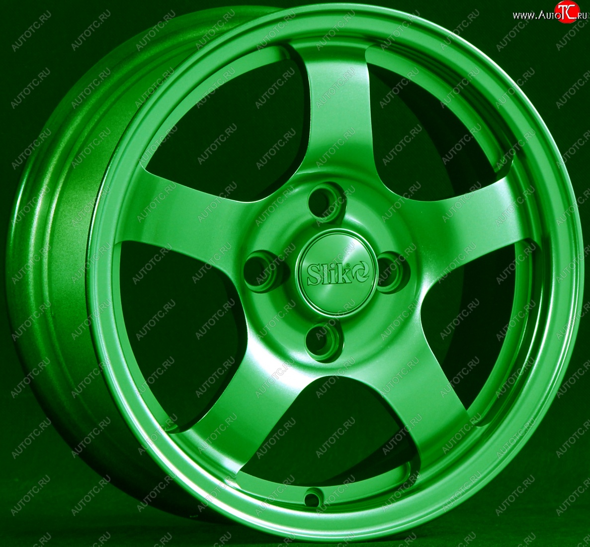 12 799 р. Кованый диск Slik Classik 6x14 (Зелёный GREEN)   (Цвет: Зелёный GREEN)  с доставкой в г. Пермь