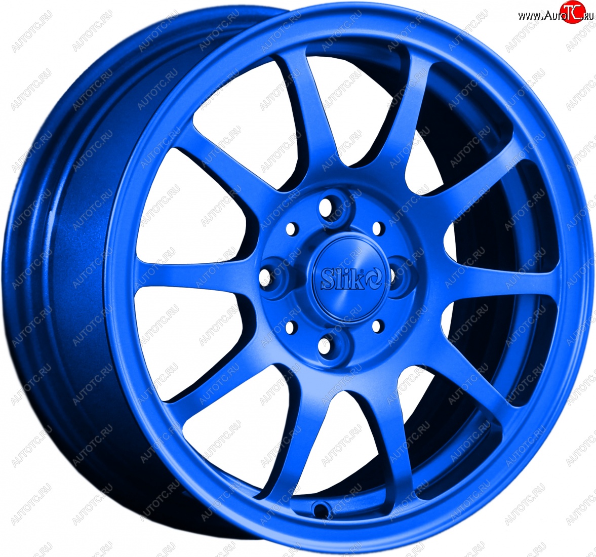 12 799 р. Кованый диск Slik Classik 6x14 (Синий)   (Цвет: Синий)  с доставкой в г. Пермь