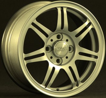 Кованый диск Slik Classik 6x14 (Металлик золотой) Honda Logo (1996-2001) 4x100.0xDIA56.1xET35.0