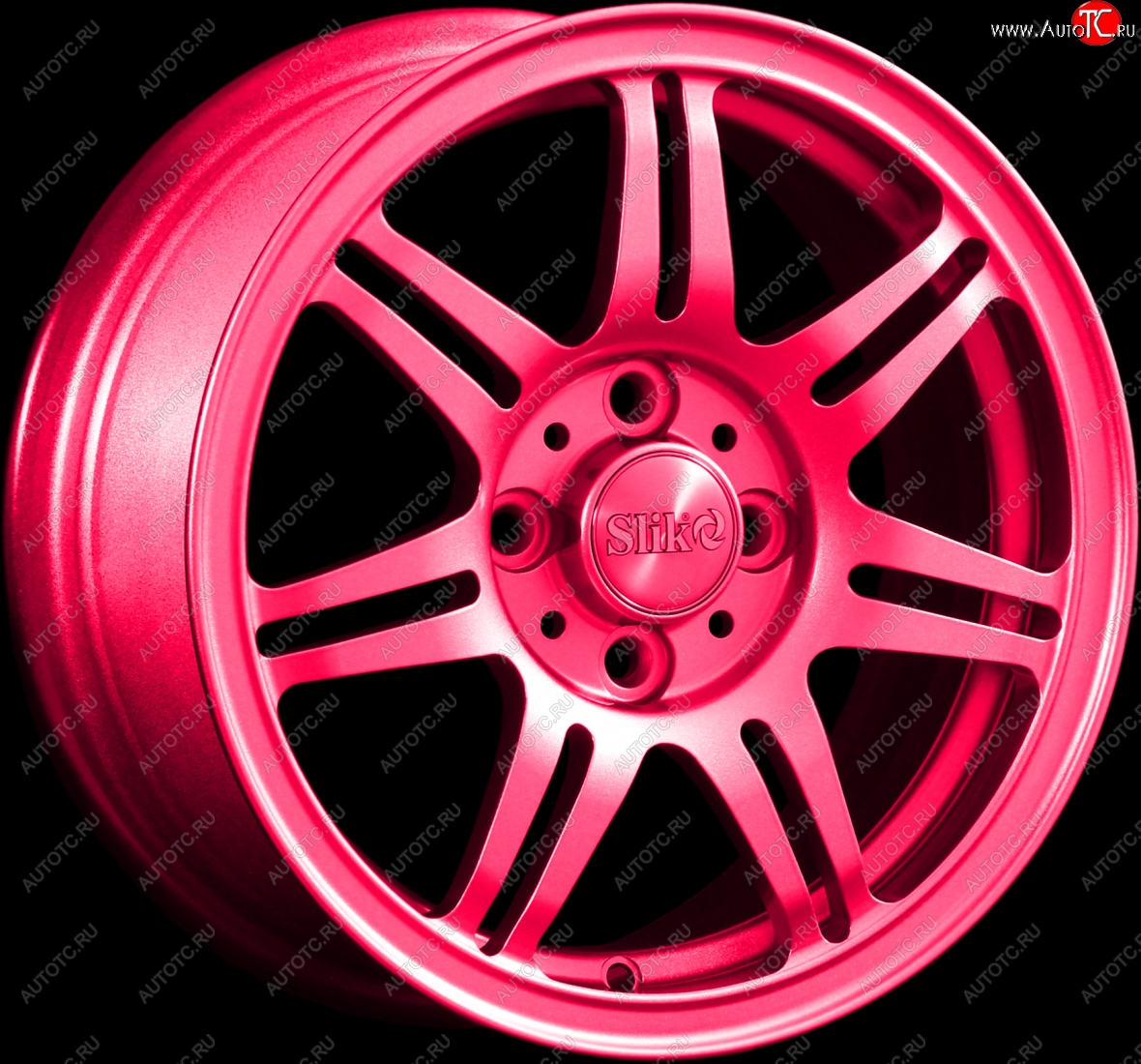 12 799 р. Кованый диск Slik Classik 6x14 (Candy рубиновый)   (Цвет: Candy рубиновый)  с доставкой в г. Пермь