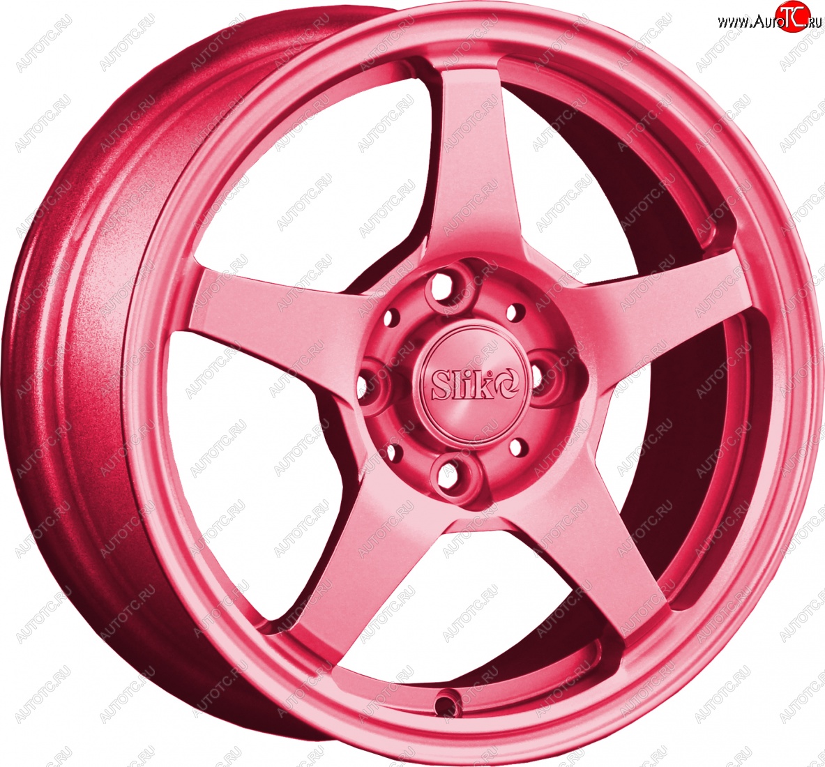 12 799 р. Кованый диск Slik Classik 6x14 (Candy рубиновый)   (Цвет: Candy рубиновый)  с доставкой в г. Пермь