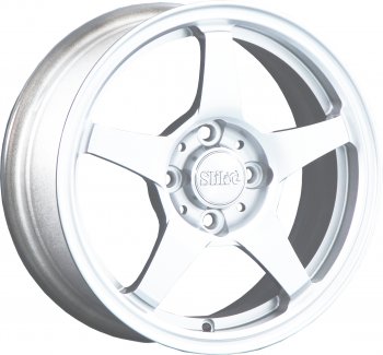 12 799 р. Кованый диск Slik Classik 6x14 (Белый)   (Цвет: Белый)  с доставкой в г. Пермь. Увеличить фотографию 3