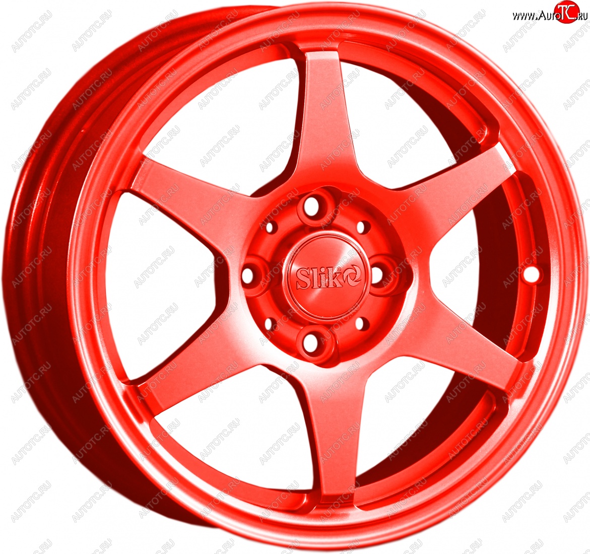 12 799 р. Кованый диск Slik Classik 6x14 (Candy алый)   (Цвет: Candy алый)  с доставкой в г. Пермь