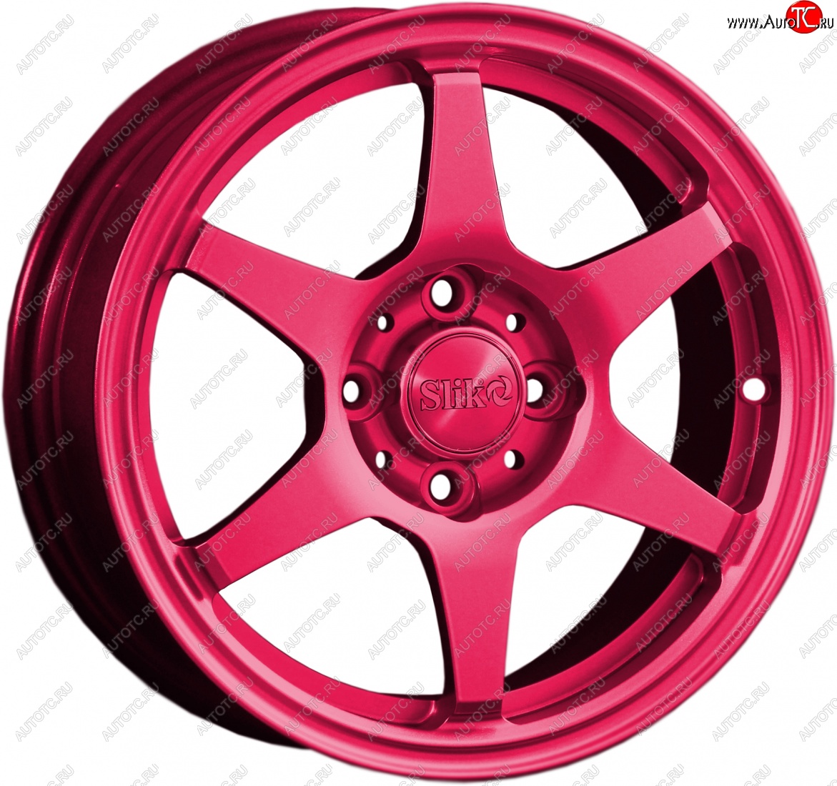 12 799 р. Кованый диск Slik Classik 6x14 (Candy рубиновый)   (Цвет: Candy рубиновый)  с доставкой в г. Пермь