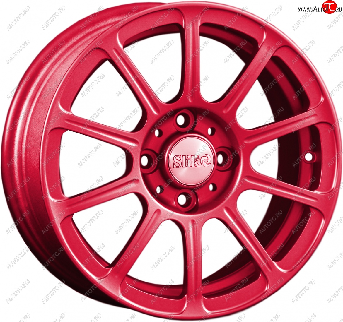 5 999 р. Кованый диск Slik Classik 6x14 (Candy рубиновый)   (Цвет: Candy рубиновый)  с доставкой в г. Пермь