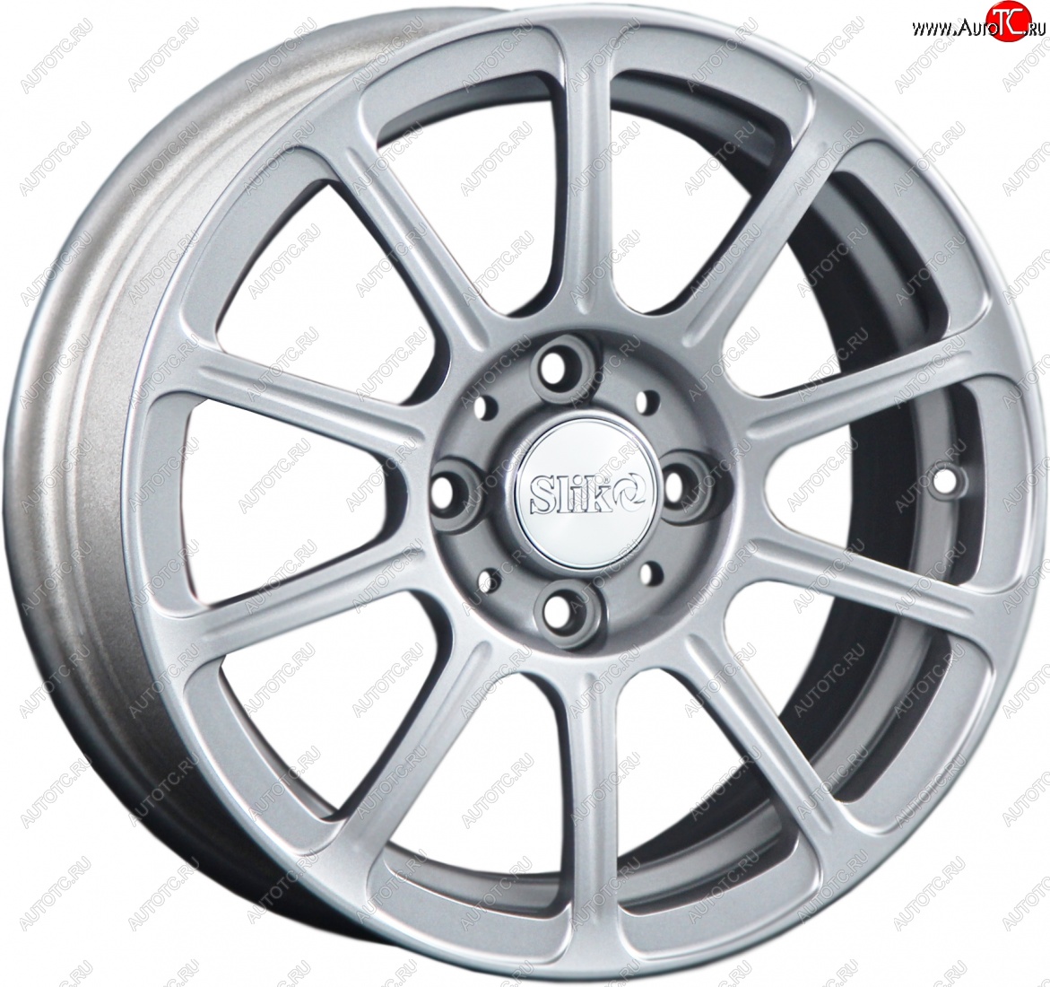 5 999 р. Кованый диск Slik Classik 6x14 (Металлик яркое-блестящее серебро)   (Цвет: Металлик яркое-блестящее серебро)  с доставкой в г. Пермь