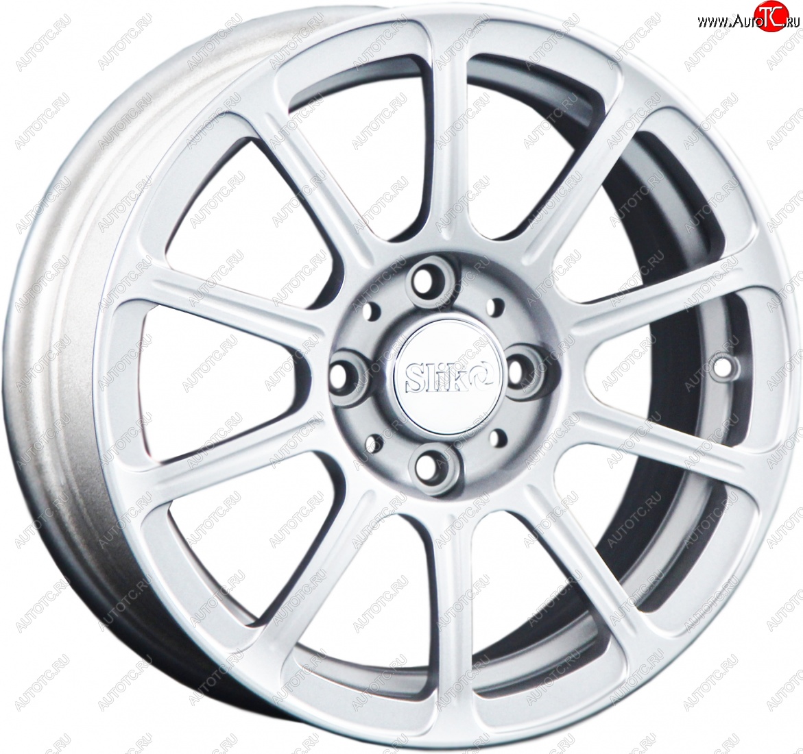 5 999 р. Кованый диск Slik Classik 6x14 (Белый)   (Цвет: Белый)  с доставкой в г. Пермь